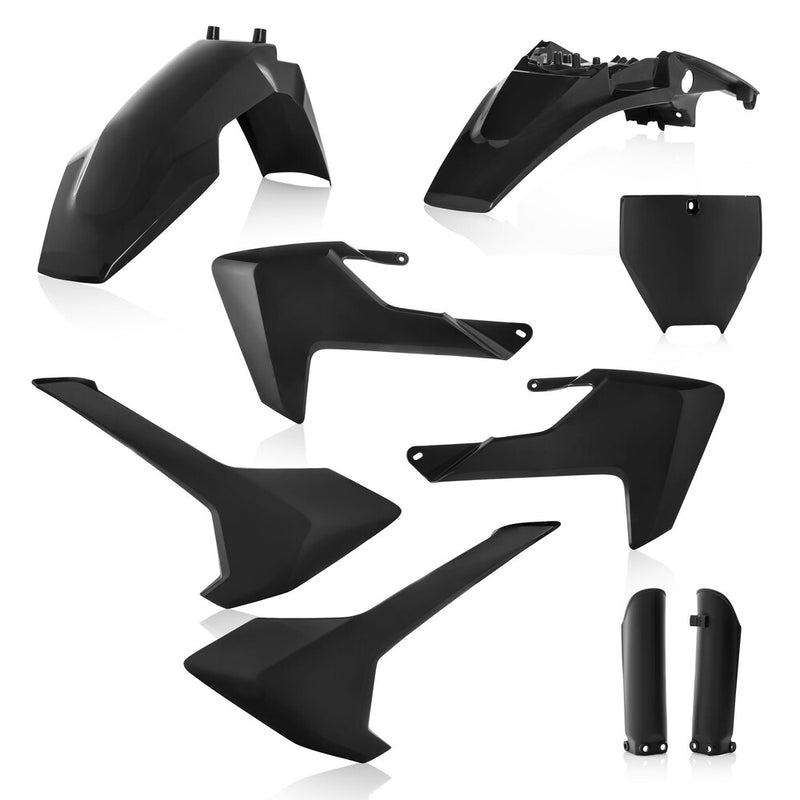 Acerbis Full Plastic Kit Black - 2731980001 Husqvarna TC 65 2017-2023