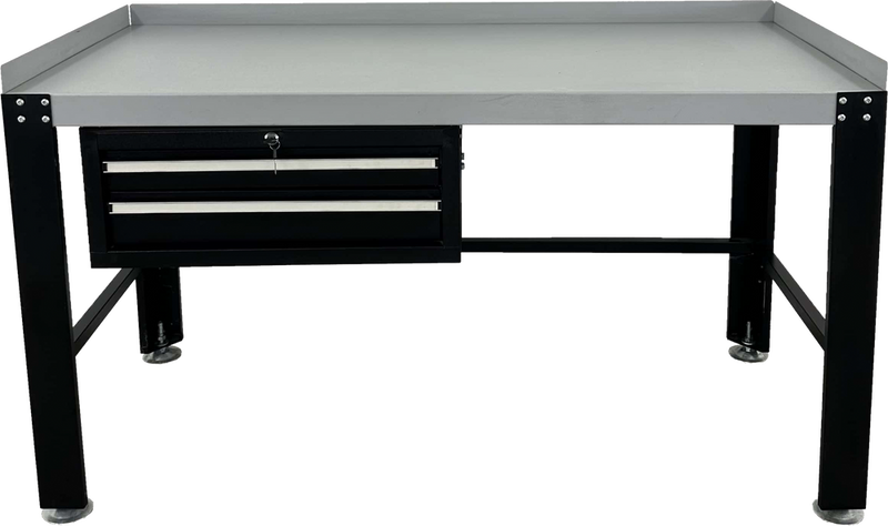 Ideal 27-1676 PWB-TC-1600-BLK PREMIUM WORK BENCH & TOOL CABINET 1 600 LBS. CAP.(XH-WB-