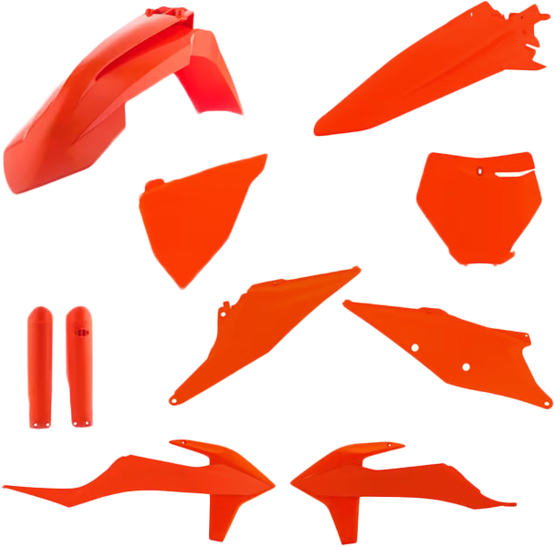 Acerbis Full Plastic Kit KTM Orange - 2986515226 KTM Dirt Bikes 2022-2024