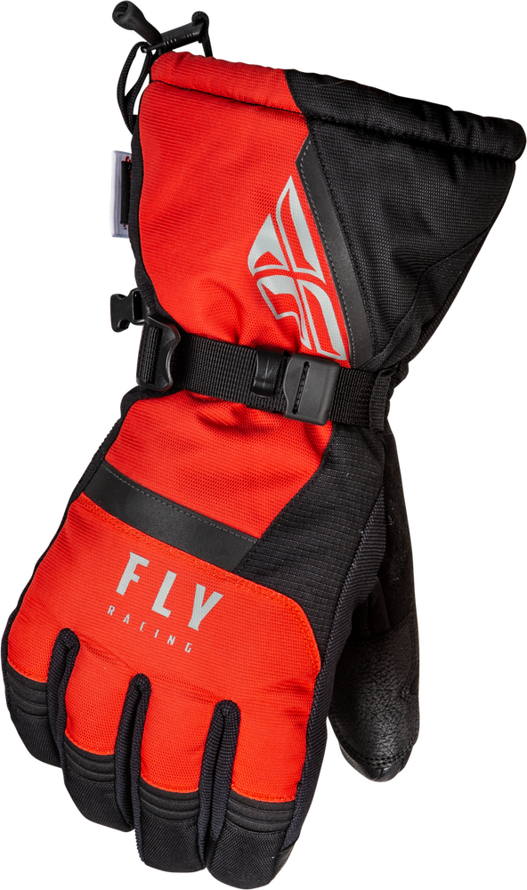 Fly Racing 363-3923S 363-3923S CASCADE GLOVES BLACK/RED SM