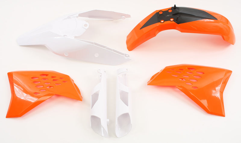 Acerbis Plastic Kit Orange - 2205290145 KTM Dirt Bikes 2008-2011