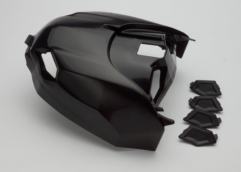 Cycra Vented Air BOX Cover W Plugs Black - 1CYC-1789-12 Yamaha Dirt Bikes 2023-2026