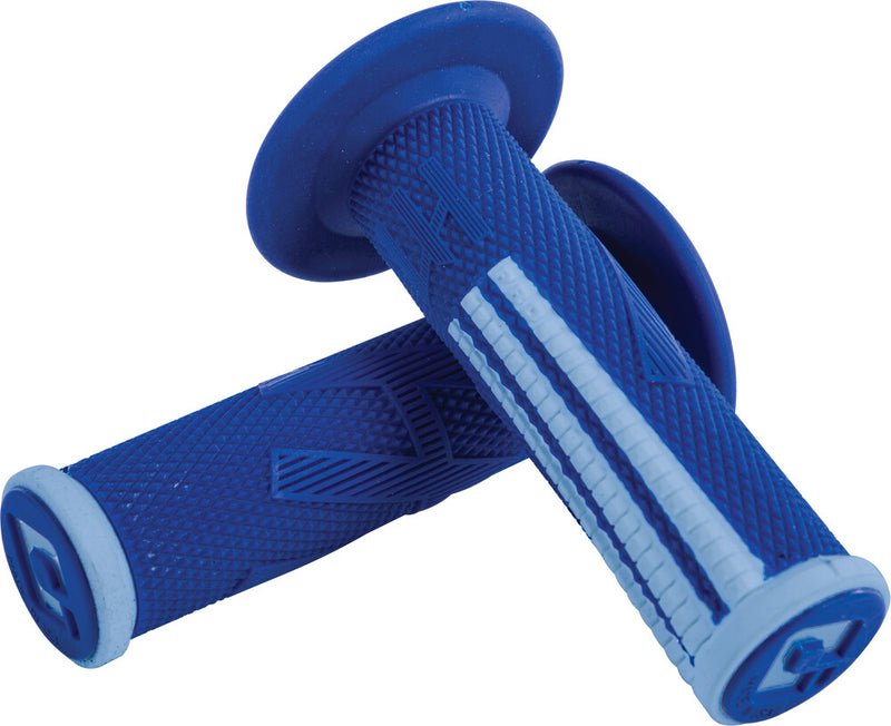 Odi 206-1118 H36EPDU EMIG PROV2 LOCK ON GRIP BLUE/LIGHT BLUE