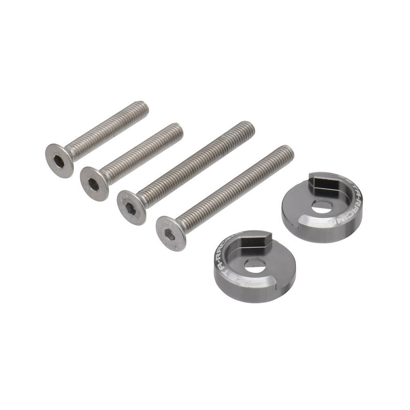 Zeta 634-5122 ZE71-1508 ARMOR HANDGUARD BAR END PLUGS TI-COLOR