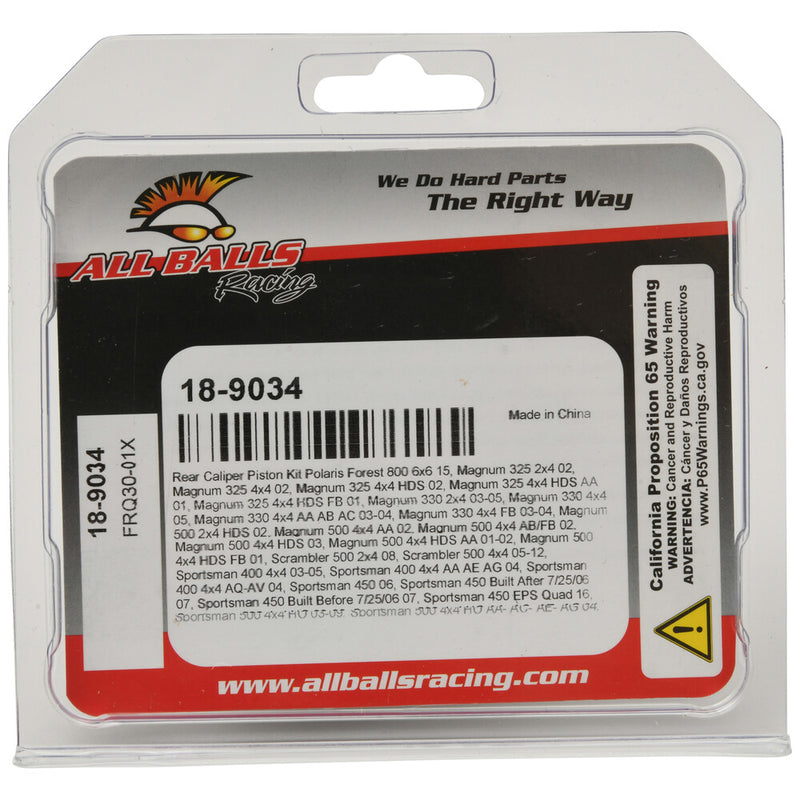 All Balls 21-89034 18-9034 BRAKE CALIPER PISTON KIT