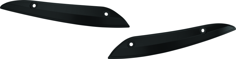 Kuryakyn 2633 Windshield Side Trims Gloss Black - Photo - Primary