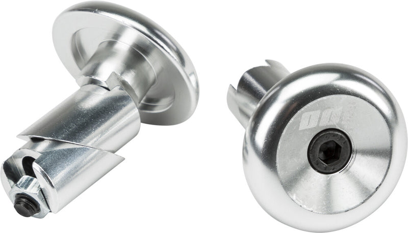 Odi Aluminum Bar END Plugs Silver - F71APS