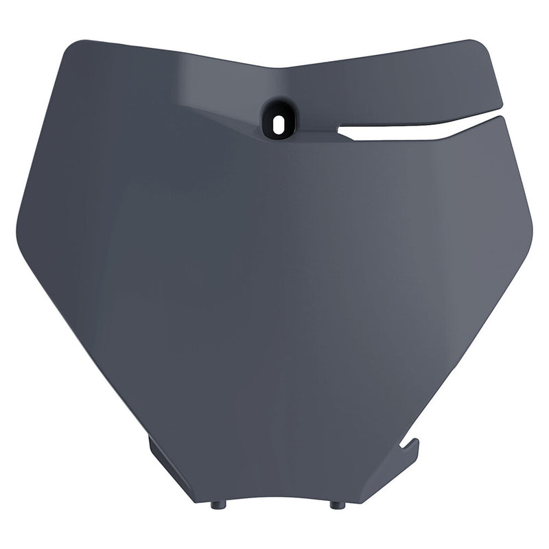 Polisport Front Number Plate Nardo Grey - 8666400007 KTM Dirt Bikes 2019-2022