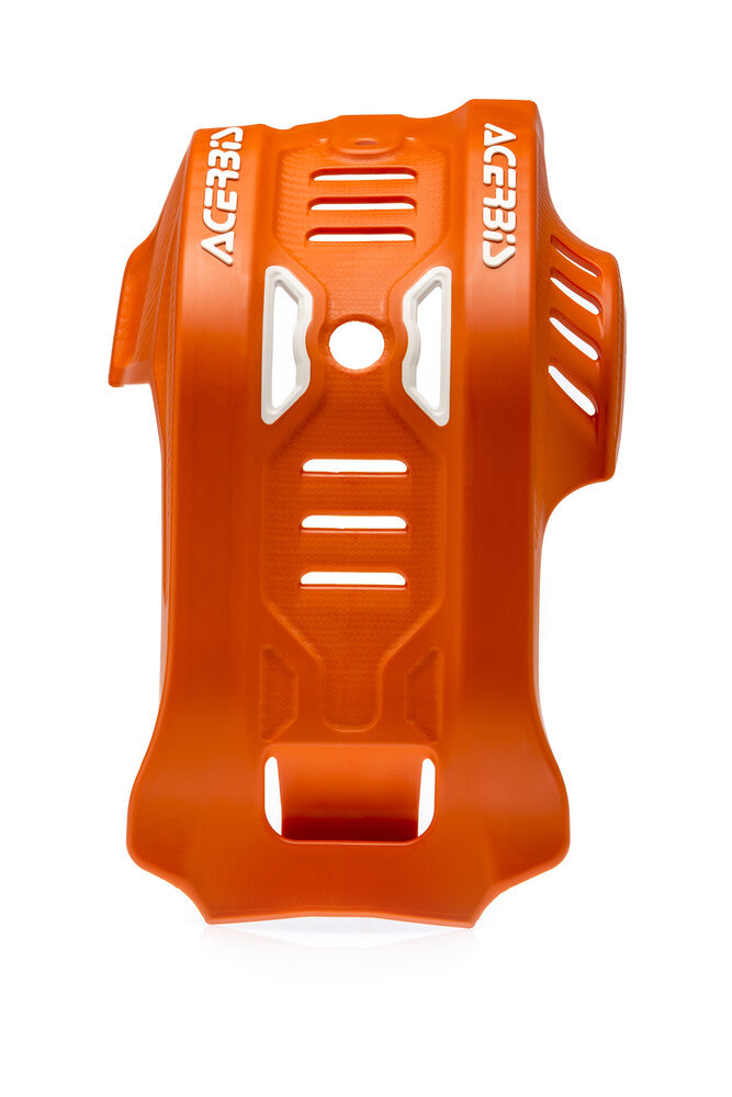 Acerbis Skid Plate Orange White - 2791645321 KTM EXC-F 450 / EXC-F 500 / XCF 500 / XCF 450 2020-2023