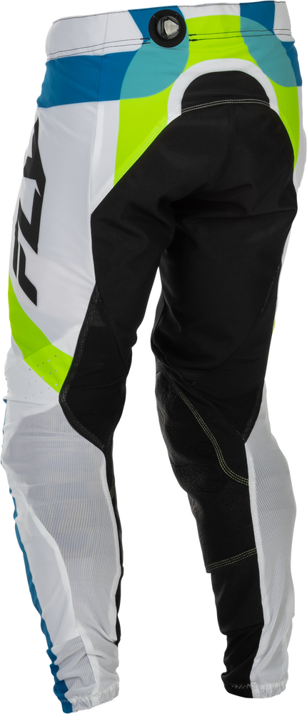 Fly Racing 379-73526 379-73526 YOUTH LITE LE CURRENT PANTS WHITE/LIME/BLUE SZ 26