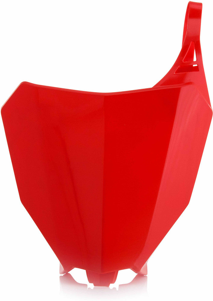 Acerbis Front Number Plate RED - 2630680227 Honda CRF450R / CRF450RX / CRF250R 2017-2018