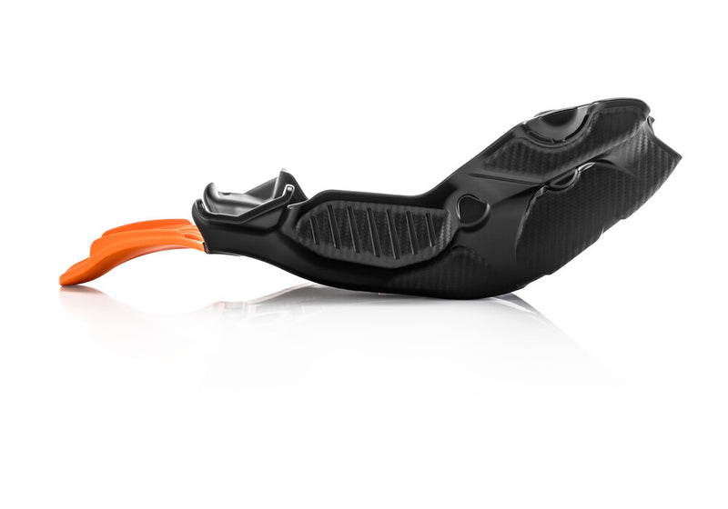 Acerbis Skid Plate Black Orange - 2736375229 KTM SX-F 250 / SX-F 350 2019-2022