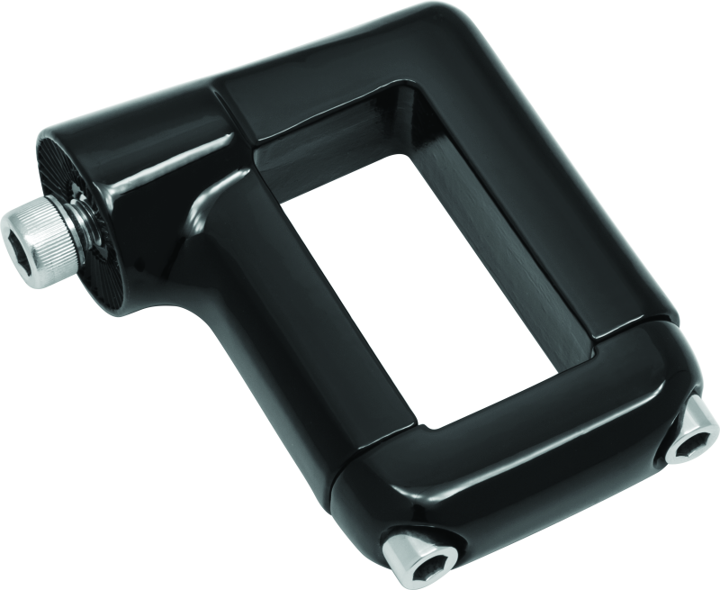 Kuryakyn 3118 Side Mount License Plate Clamp Black - Photo - Primary