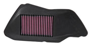 K & N YA-1209 K&N 09-15 Yamaha YW125 Drop In Air Filter - Photo - lifestyle view