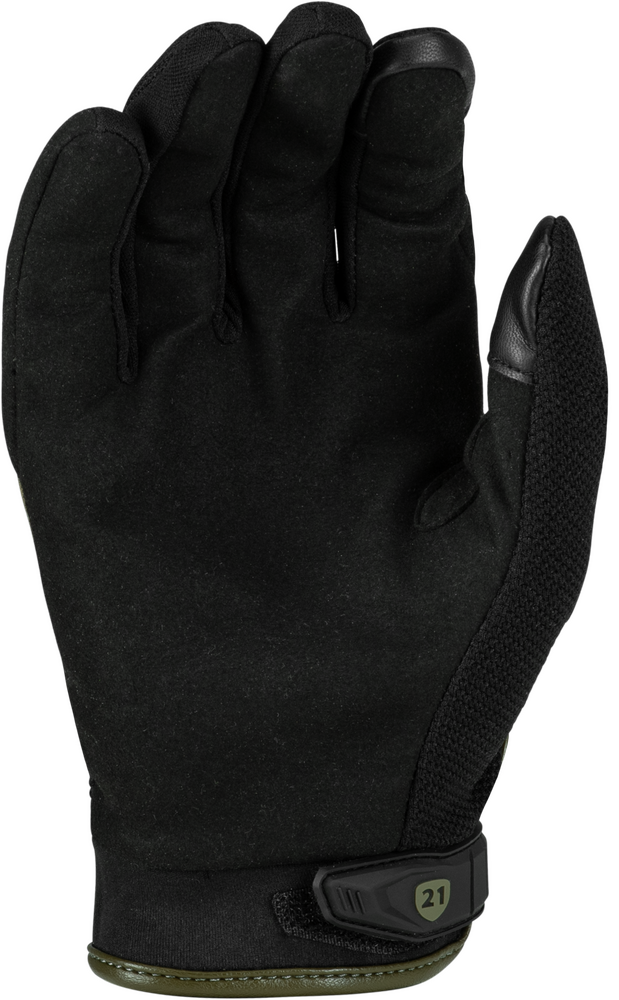 Highway 21 489-0053L 489-0053L FURY GLOVES BLACK/OLIVE LG