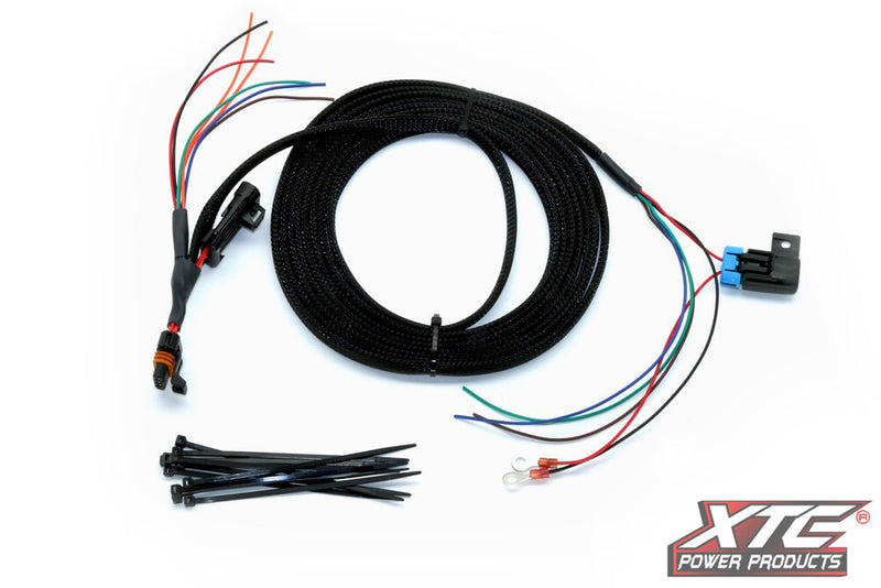 Xtc Power Products Plug N Play Rear Chase Bar Harness - RZR-REAR-LBH Polaris UTVs 2015-2021