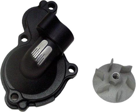 Boyesen Waterpump Cover & Impeller Kit Black - WPK-38AB Yamaha YZ 450 2010-2013