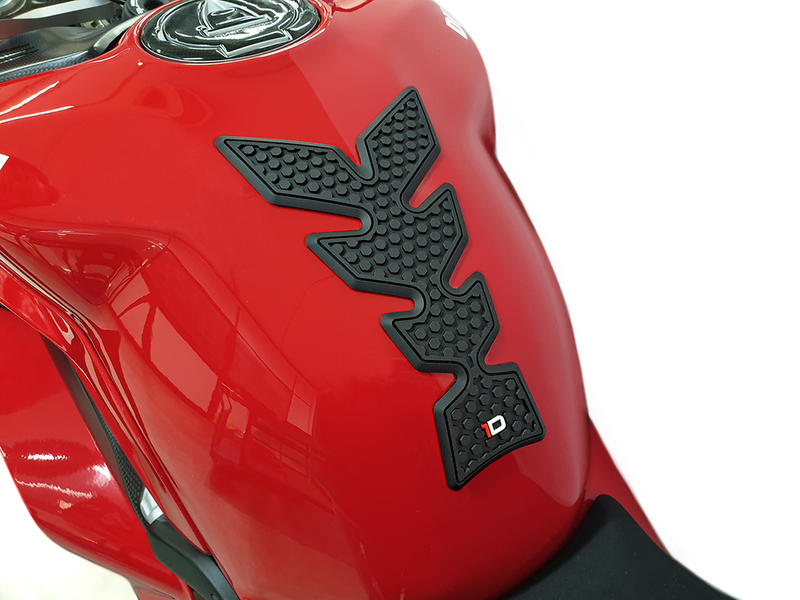 One Emblems HDR Traction PAD Black - HDR5 For Ducati Motorcycles 1993-2018 | Kawasaki Motorcycles 1984-2018 | Aprilia Motorcycles 1998-2018