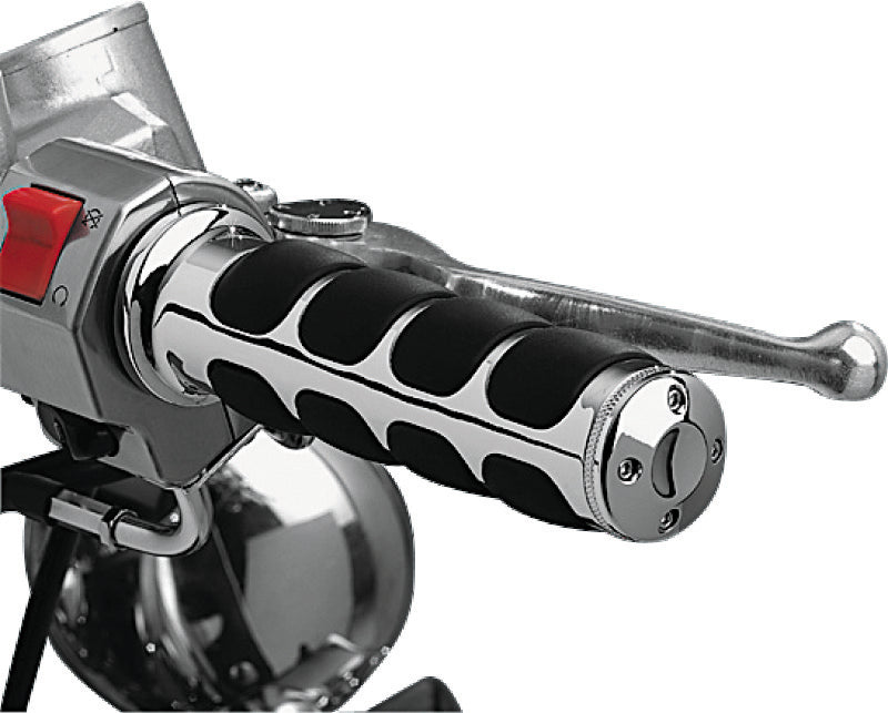 Kuryakyn 6235 Metric ISO Grips Chrome - User 1