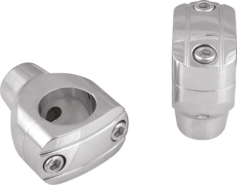 Harddrive 820-1348C 245223 2" GROOVED CHROME RISERS