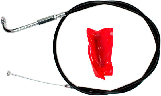 Motion Pro Black Vinyl Throttle Cable - 06-0253 For Harley 1990-1995