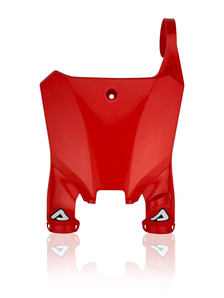 Acerbis 29818-20227 2981820227 RAPTOR FRONT NUMBER PLATE RED HON