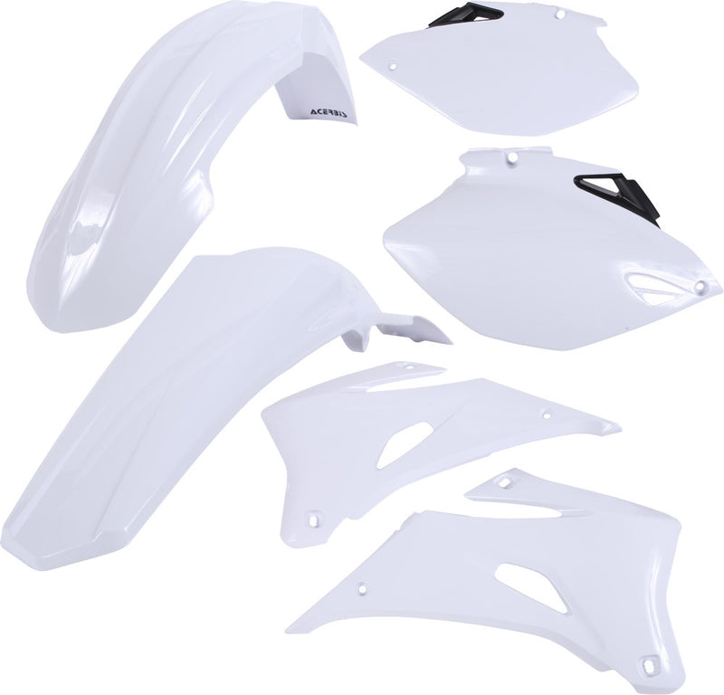 Acerbis Plastic Kit White - 2071110002 Yamaha YZ 250 / YZ 450 2006-2009