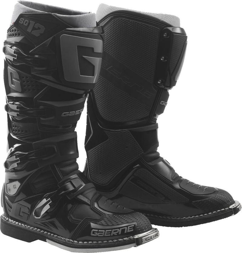 Gaerne 480-07112 2174-071-012 SG-12 BOOTS BLACK SZ 12
