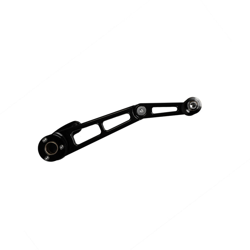 Santoro Fabworx SF30030 Just THE TIP ADJ BRK ARM Black W TOE PEG Black For Harley Touring 2015-2026
