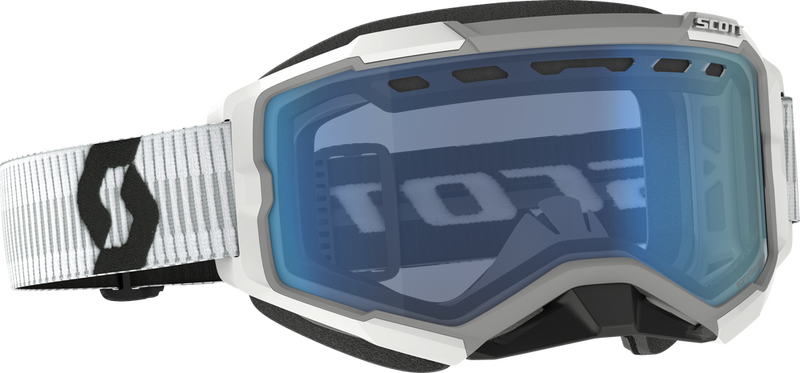 Scott Fury Goggle Snow Cross White With Blue - 278605-0002107