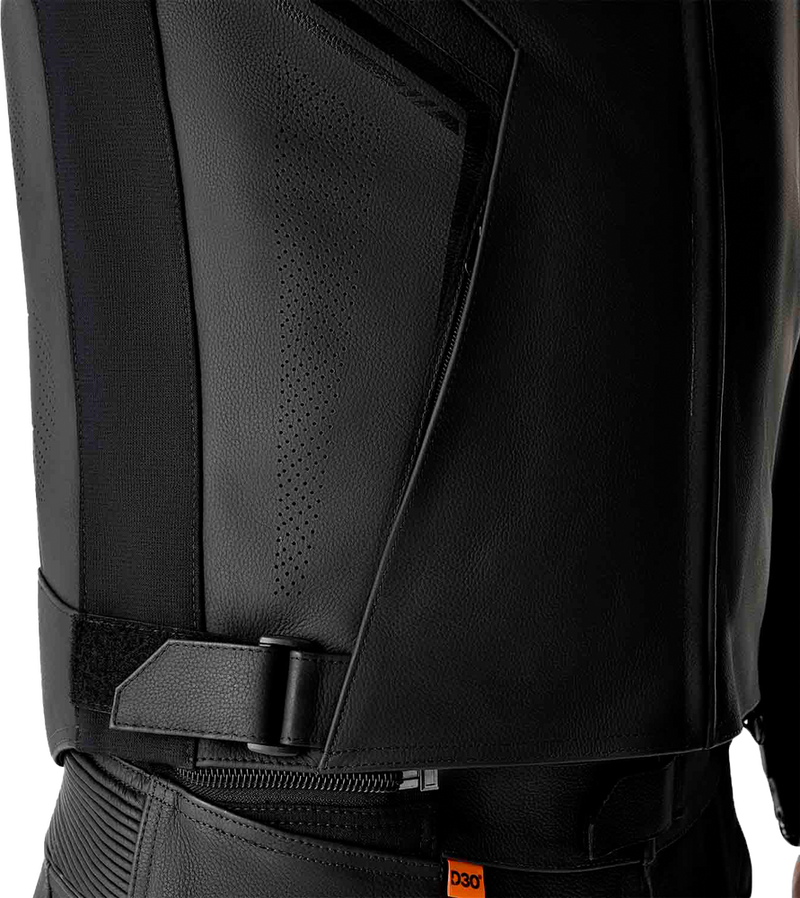 Rst 556-3605040 103605BLK-40 S1 D3O LEATHER JACKET BLACK SM