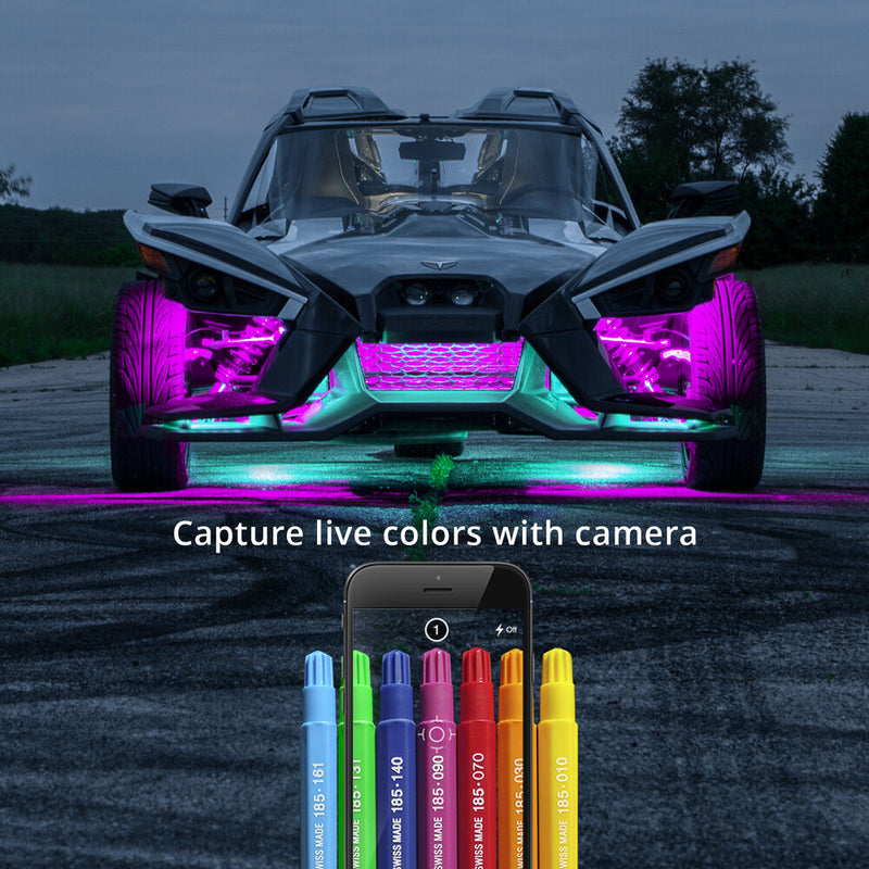 Xk Glow LED Underglow Standard Kit POL - XK-SLING-STA Polaris Slingshot 2015-2022