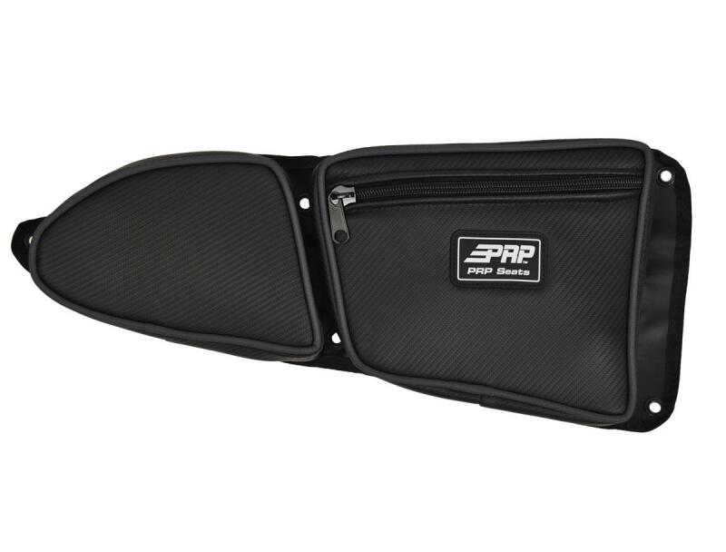 PRP Seats E37-210 PRP Polaris RZR Front Door Bag With Knee Pad (passenger Side)- Black - Photo - Primary