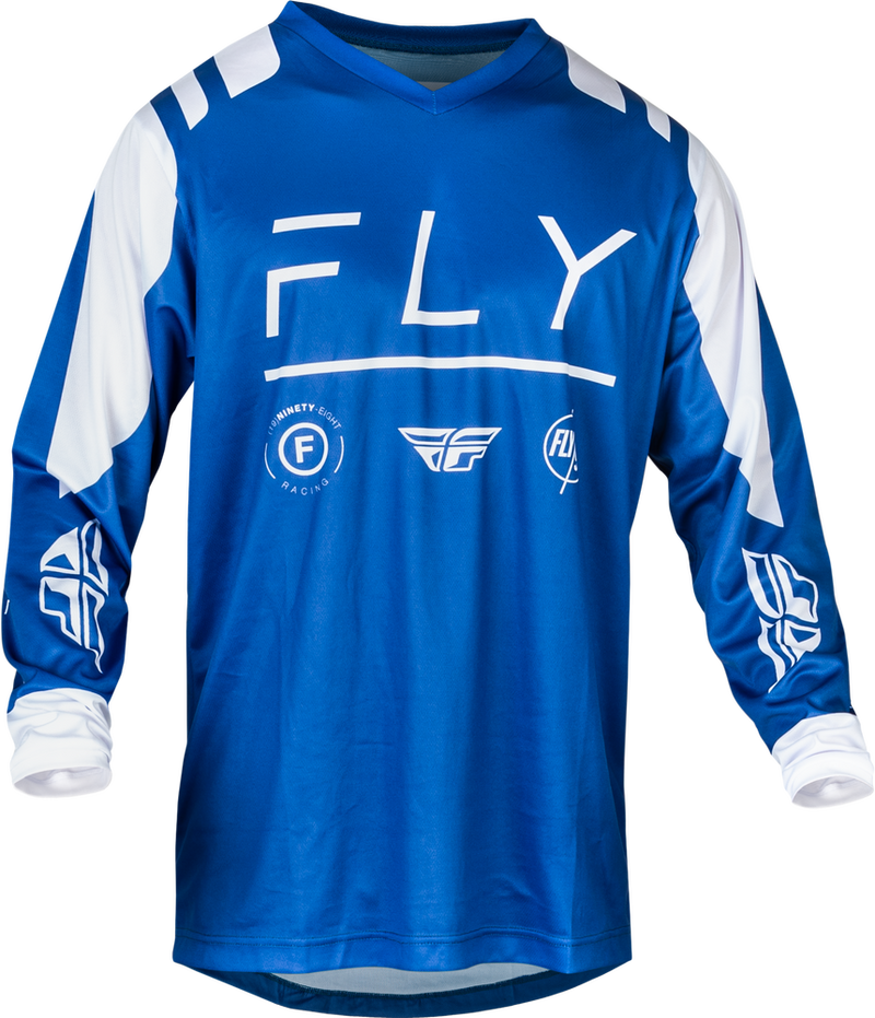 Fly Racing 377-924M 377-924M F-16 JERSEY TRUE BLUE/WHITE MD