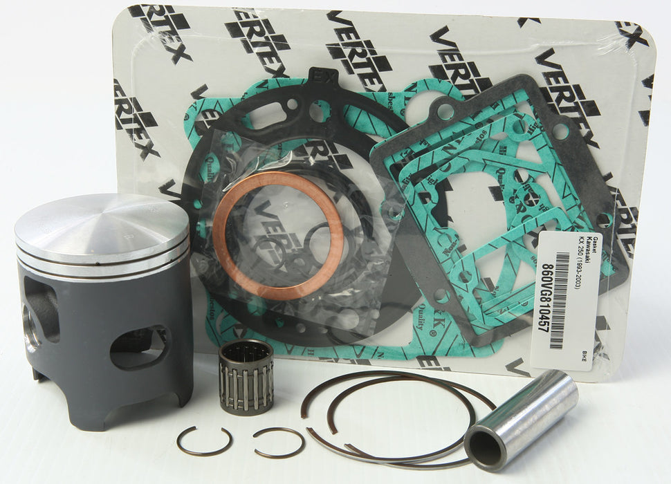 Vertex 174-22521B VTK22521B TOP END KIT CAST 66.36/STD KAW