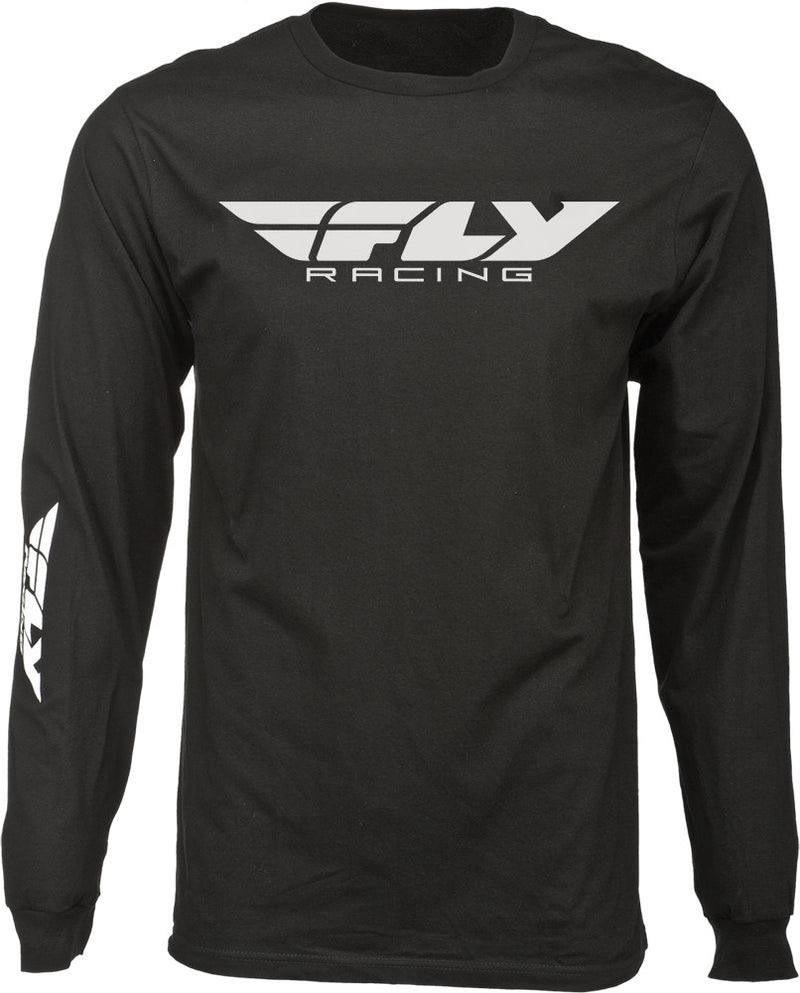 Fly Racing FLY Corporate Long Sleeve TEE Black SM