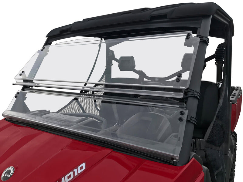 Spike D-2 Full Tilting Windshield - CANAMWS3000 Can-Am Defender 2016-2019