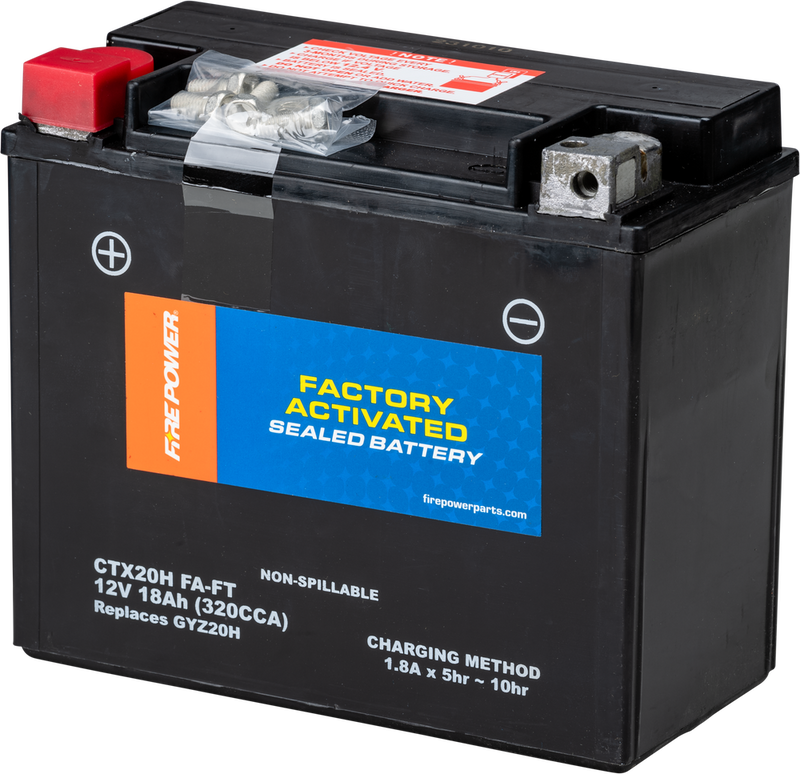 Fire Power 49-2305 CTX20H (FA) FT BATTERY CTX20H (FA) FT SEALED FACTORY ACTIVATED