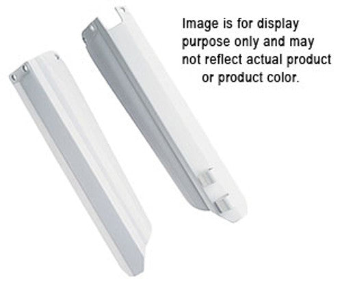 Polisport Fork Protectors White - 8398000001 For Kawasaki KX 125 / KX 250 2004-2007 | Suzuki RMZ 250 2004-2006