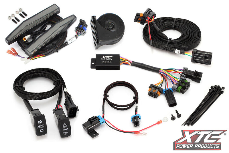 Xtc Power Products Auto Turn Signal Kit W Horn AND Front DRL Lights CAN - ATS-POL-GEN-DRL Polaris General 2016-2018