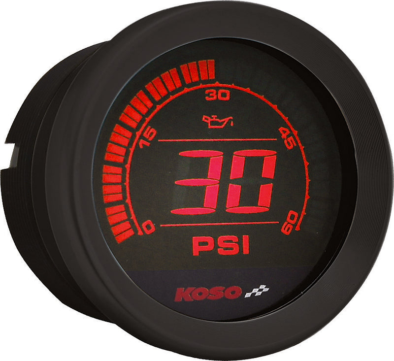 Koso North America Digital Gauge Cluster Black Bezel Flht AND Fltr - BA050903 For Harley Touring 2004-2013
