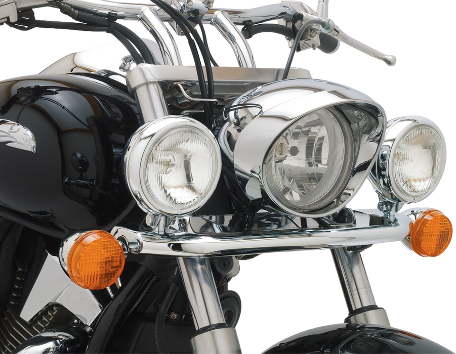 Cobra 82-97908 04-0151 LIGHT BAR CHROME HON VTX1800C/S/R VTX1300R/S