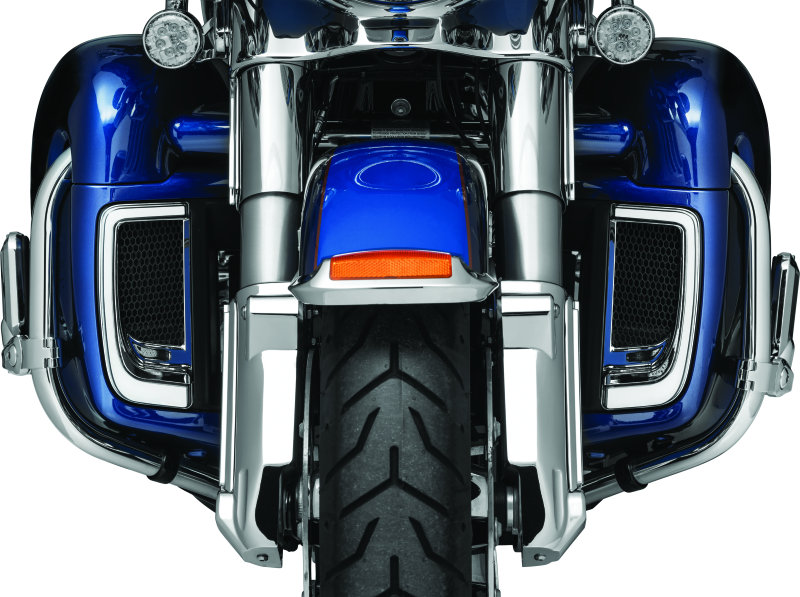Kuryakyn 5063 Tracer Lower Fairing Grill Chrome - User 1