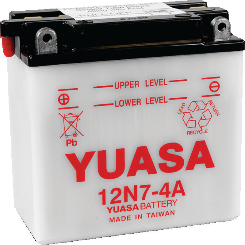 Yuasa Battery YUAM2274A Yuasa 12N7-4A Conventional 12-Volt Battery - Photo - Primary