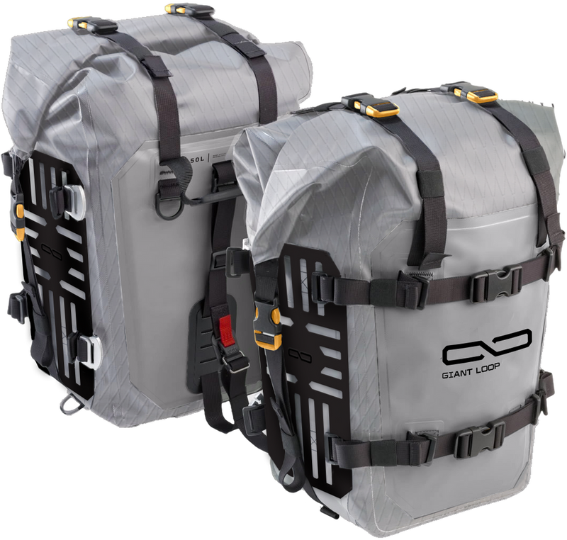 Giant Loop 269-0252 MTPN25-B MOTOTREKK PANNIERS GREY PAIR