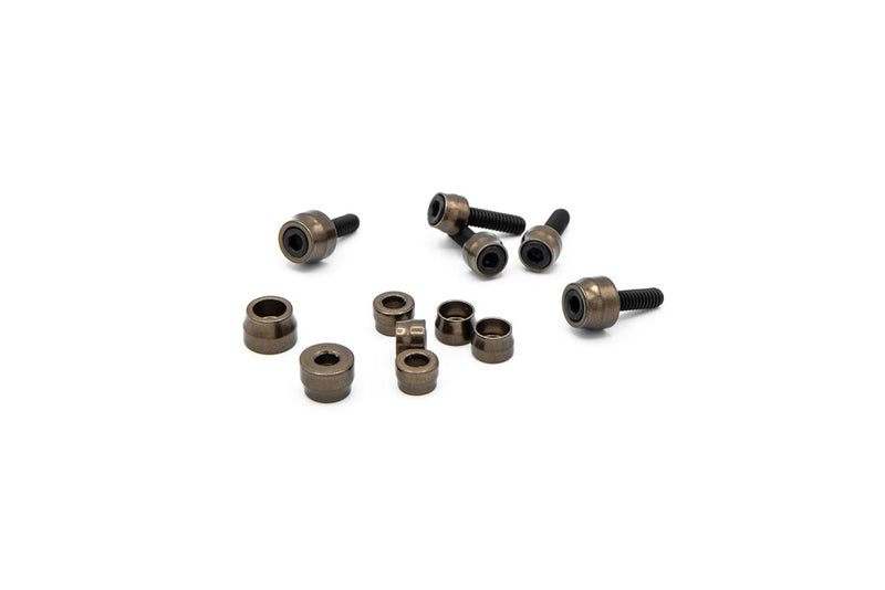 Santoro Fabworx SF10021 Chacho's Bolt Kit Black M8 ENG Trans Prim For Harley Motorcycles 2017-2026