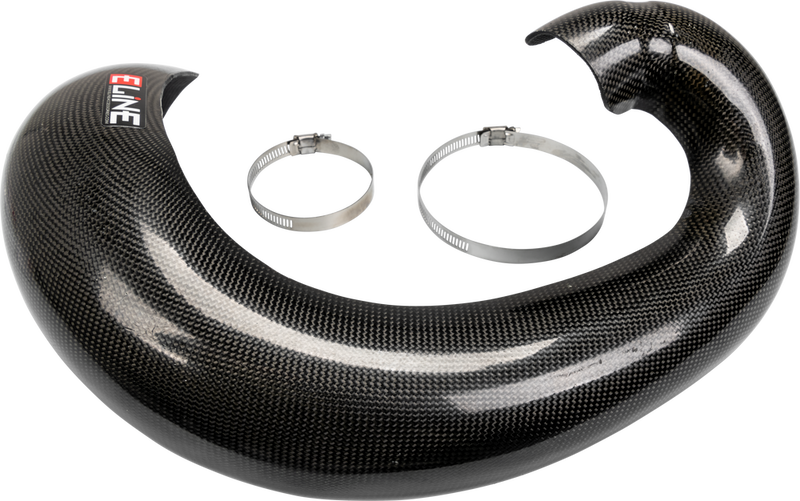 E-Line Accessories Carbon Fiber Pipe Guards - BPG2312 Beta Dirt Bikes 2015-2024