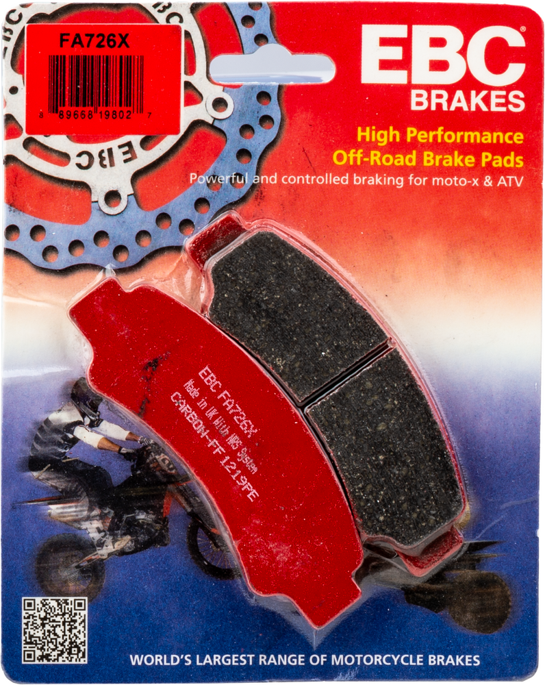 EBC Brake Pads Carbon X Series - FA726X