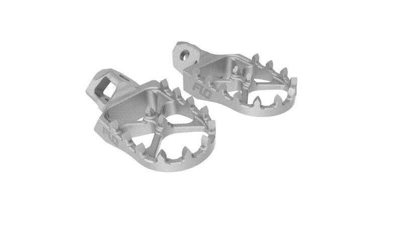 Flo Motorsports Stainless Steel Foot Pegs - SS-795-4 KTM Dirt Bikes 2023-2026