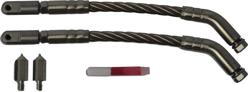 Straightline Performance ICE Scratcher Kit 12" - 185-101 For Ski-Doo Snowmobiles 1990-2019 | Polaris Snowmobiles 1990-2019